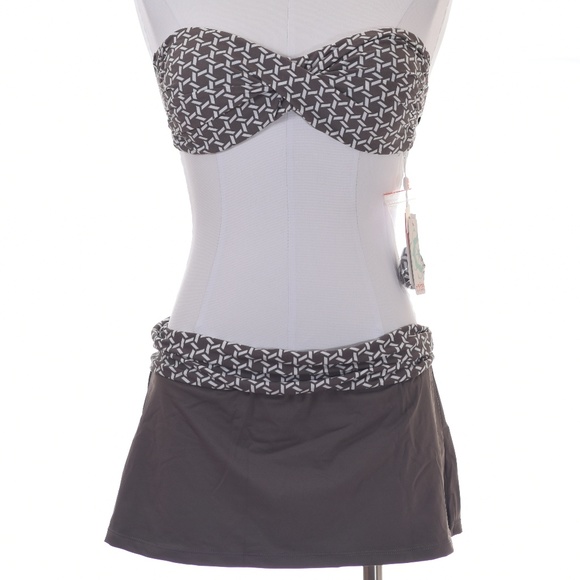 Swim Systems Boca Raton Bandeau Top Swimsuit NWT - Picture 1 of 7
